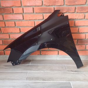 VW POLO 2009–2017 PASSENGER SIDE WING PANEL BLACK COLOUR LC9X