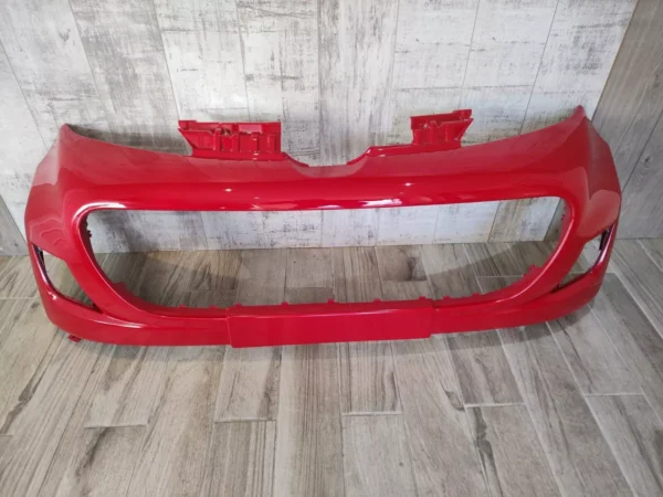 CITROEN C1 2009-2012 FRONT BUMPER RED COLOUR KJH - Image 2