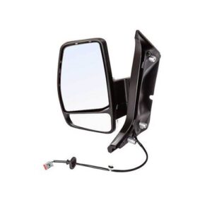 FORD TRANSIT MK8 2014 - 2019 LEFT WING MIRROR ELECTRIC PRIMED FOLDING