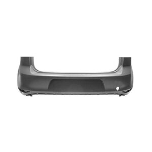 VW GOLF MK7 2013 - 2017 REAR BUMPER WITHOUT HOLES FOR PARKING SENOR