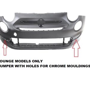 FIAT 500 2015 - 2019 LOUNGE FRONT BUMPER