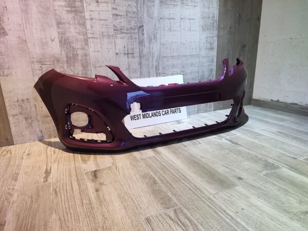 PEUGEOT 108 2014 - 2021 FRONT BUMPER PURPLE RED - Image 2