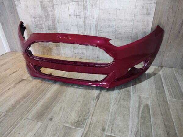 FORD FIESTA 2013-2017 FRONT BUMPER COLOUR HOT MAGNETA (RED) - Image 3