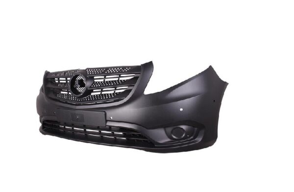 MERCEDES-BENZ VITO 2014- BOX Front Bumper Dark Grey with PDC holes