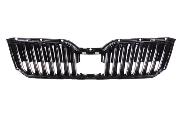 Skoda Superb 2015 2016 2017 Front Grille Painted Black With Active Cruise Control
