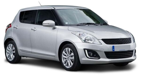 SUZUKI SWIFT 2013 - 2017 FRONT BUMPER PAINTED IN WHITE - Image 5