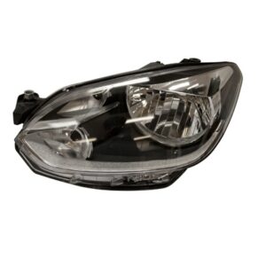 VW UP 2012 - 2016 LEFT HEADLIGHT WITH CHROME TRIM