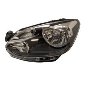 VW UP 2012 - 2016 LEFT HEADLIGHT WITH BLACK TRIM