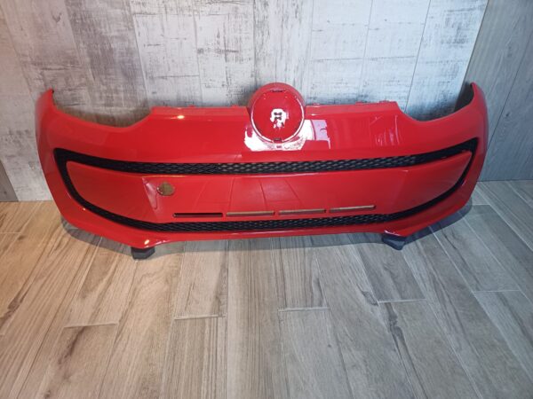 VW UP 2012-2016 FRONT BUMPER WITHOUT FOG LIGHT HOLES PAINTED IN LY3D - Image 2