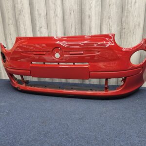 Fiat 500 POP 2007-2015 Front Bumper Red Colour 111A