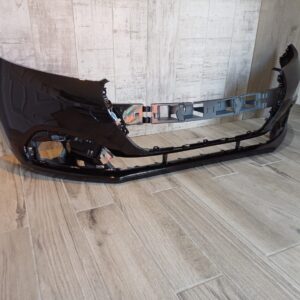 PEUGEOT 208 2015 – 2019 FRONT BUMPER STANDARD MODELS BLACK COLOUR KTV