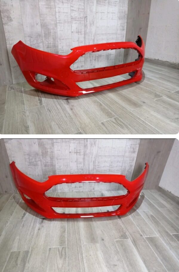 Ford Fiesta 2013 – 2017 Front bumper Red Colour - Image 3