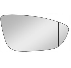 VW PASSAT CC 2008-2012 DRIVER SIDE GLASS