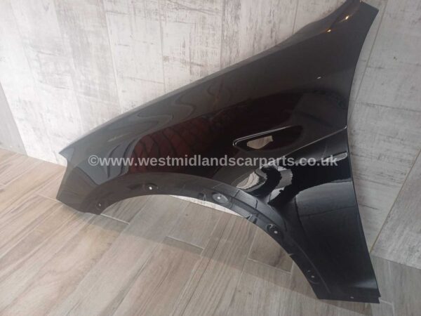 BMW X4 F26 2014-2018 WING PANEL PASSENGER SIDE NEAR SIDE PAINTED JET BLACK 668 - Image 3