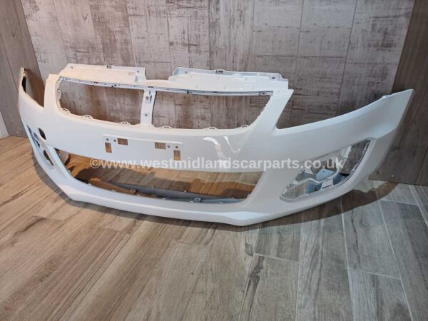 SUZUKI SWIFT 2013 - 2017 FRONT BUMPER PAINTED IN WHITE - Image 3
