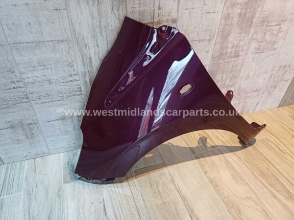 PEUGEOT 108 2015-2023 PASSENGER SIDE WING PANEL PRUPLE RED ELE - Image 3