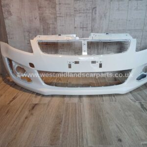 SUZUKI SWIFT 2013 - 2017 FRONT BUMPER PAINTED IN WHITE