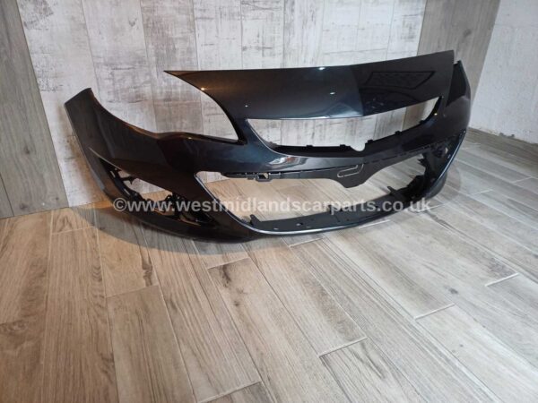 Vauxhall Astra J 2012 - 2015 Brand New Front Bumper Painted in Carbon Flash Z22C
