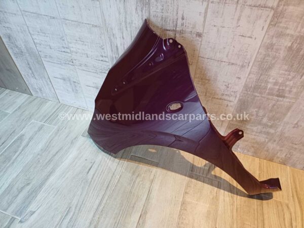 PEUGEOT 108 2015-2023 PASSENGER SIDE WING PANEL PRUPLE RED ELE - Image 2