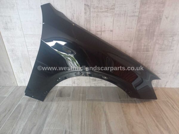BMW X4 F26 2014-2018 FRONT WING RIGHT DRIVERS SIDE PAINTED JET BLACK 668 NEW - Image 3