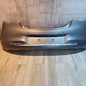 VAUXHALL CORSA E 2015-2019 REAR BUMPER WITH PDC HOLES PAINTED IN Z195
