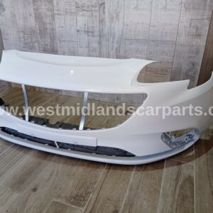 VAUXHALL CORSA E 2015-2020 FRONT BUMPER WHITE COLOUR 474
