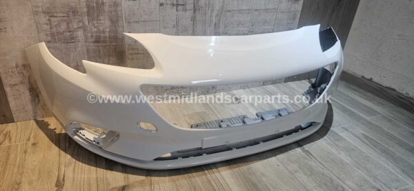 VAUXHALL CORSA E 2015-2020 FRONT BUMPER WHITE COLOUR 474 - Image 3