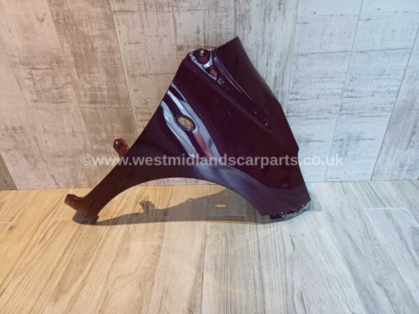 PEUGEOT 108 2015-2021 DRIVER SIDE WING PANEL PURPLE RED ELE - Image 5