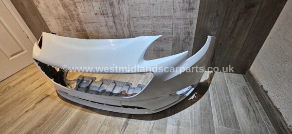VAUXHALL CORSA E 2015-2020 FRONT BUMPER WHITE COLOUR 474 - Image 2