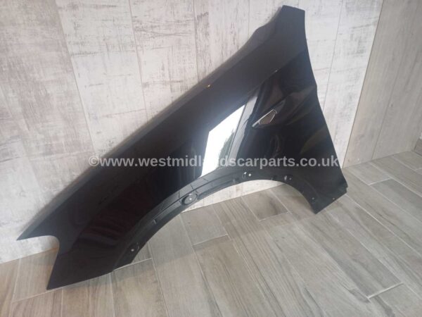 BMW X4 F26 2014-2018 WING PANEL PASSENGER SIDE NEAR SIDE PAINTED JET BLACK 668 - Image 5