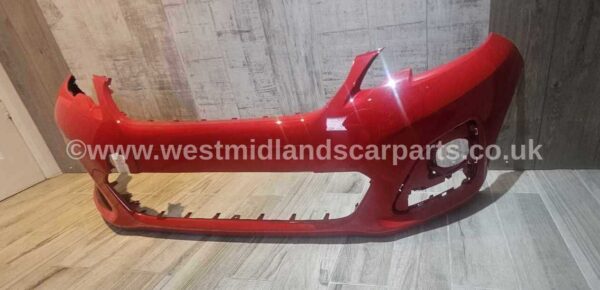 PEUGEOT 108 2014 – 2019 FRONT BUMPER SCARLET RED KJH - Image 5