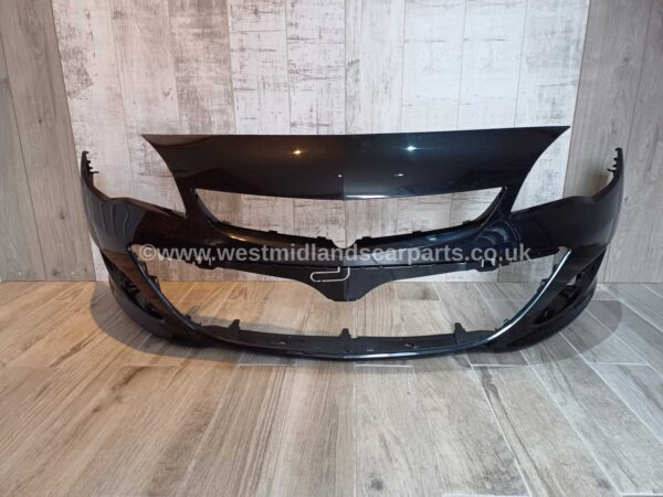 Vauxhall Astra J 2012 - 2015 Brand New Front Bumper Painted in Carbon Flash Z22C - Image 2