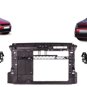 VW POLO 6R 2009 - 2015 FRONT SLAM PANEL WITH HEADLIGHT BRACKETS P/S + D/S
