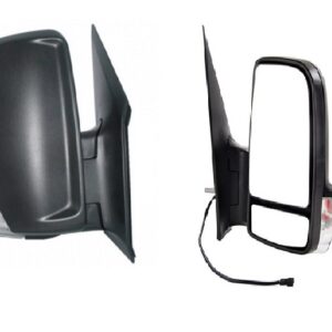 MERCEDES SPRINTER 2006 - 2018 DRIVER WING MIRROR MANUAL SHORT ARM