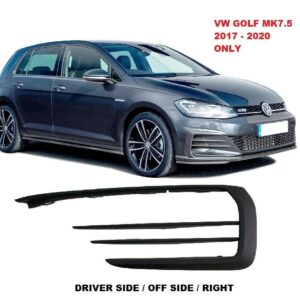 VW GOLF MK7.5 GTI FRONT BUMPER GRILLE RIGHT SIDE O/S 5G0853666P9B9