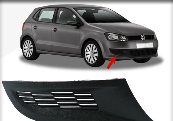 VW POLO 2009-2014 DRIVER SIDE BUMPER GRILL - Image 2