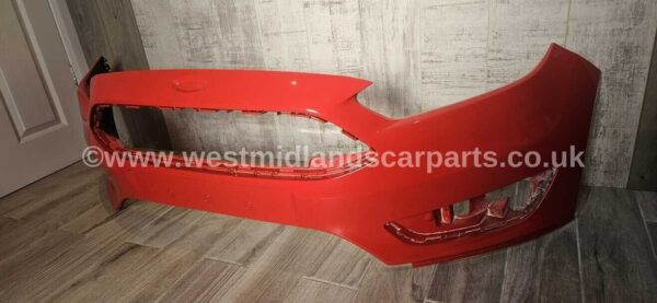 FORD FOCUS 2014–2018 FRONT BUMPER RED COLOUR - Image 3