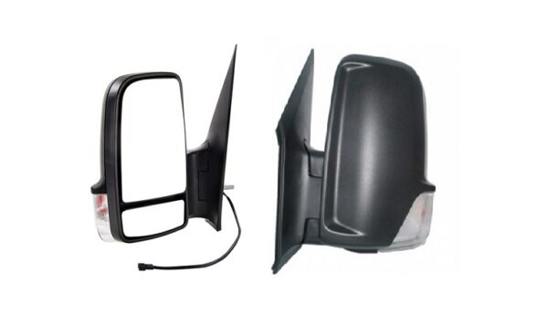 MERCEDES SPRINTER 2006 - 2018 PASSENGER WING MIRROR MANUAL SHORT ARM