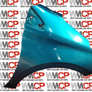 PEUGEOT 208 YEAR 2012- 2019 FRONT WING DRIVER SIDE NEW PAINTED BLUE KGW