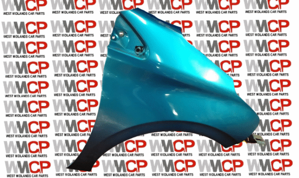 PEUGEOT 208 YEAR 2012- 2019 FRONT WING DRIVER SIDE NEW PAINTED BLUE KGW