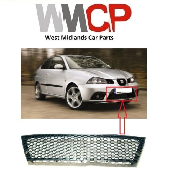 SEAT IBIZA 2006-2008 FRONT BOTTOM CENTER GRILLE - Image 2