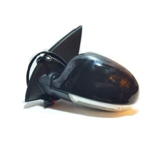VW GOLF MK5 2004-2009 PASSENGER SIDE LEFT BLACK DOOR MIRROR
