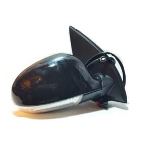 VW GOLF MK5 2004-2009 DRIVER SIDE RIGHT BLACK DOOR MIRROR