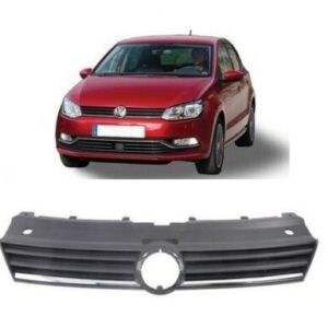 VW POLO 2014 – 2017 FRONT MAIN BADGE RAD GRILLE WITH CHROME
