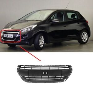Peugeot 208 2015- Front Bumper Main Centre Grille Standard Models High Quality