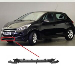 Peugeot 208 2015-2019 Front Bumper Grille Centre Lower New