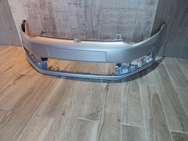 VW POLO 2014-2017 FRONT BUMPER SILVER COLOUR LA7W - Image 3