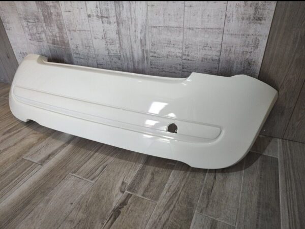 FIAT 500 2007-2015 REAR BUMPER WHITE COLOUR