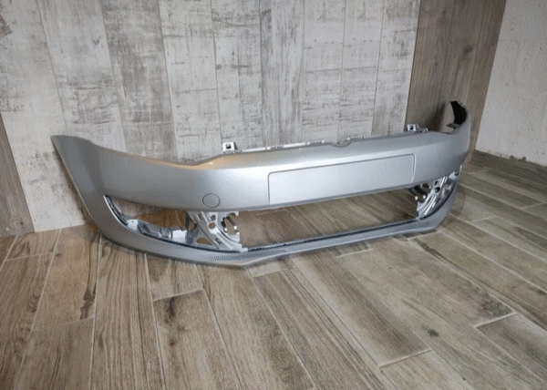 VW POLO 2009 – 2014 FRONT BUMPER GREY SILVER LD7R