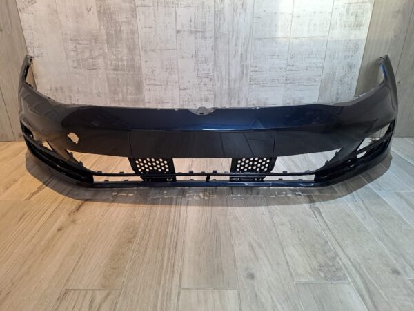VW GOLF MK7 2013-2017 FRONT BUMPER WITHOUT PDC MIDNIGHT BLUE METALLIC LH5X - Image 5